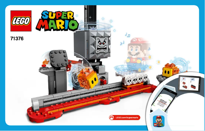 Page 1 de la notice Manuel utilisateur Lego Super Mario 71376