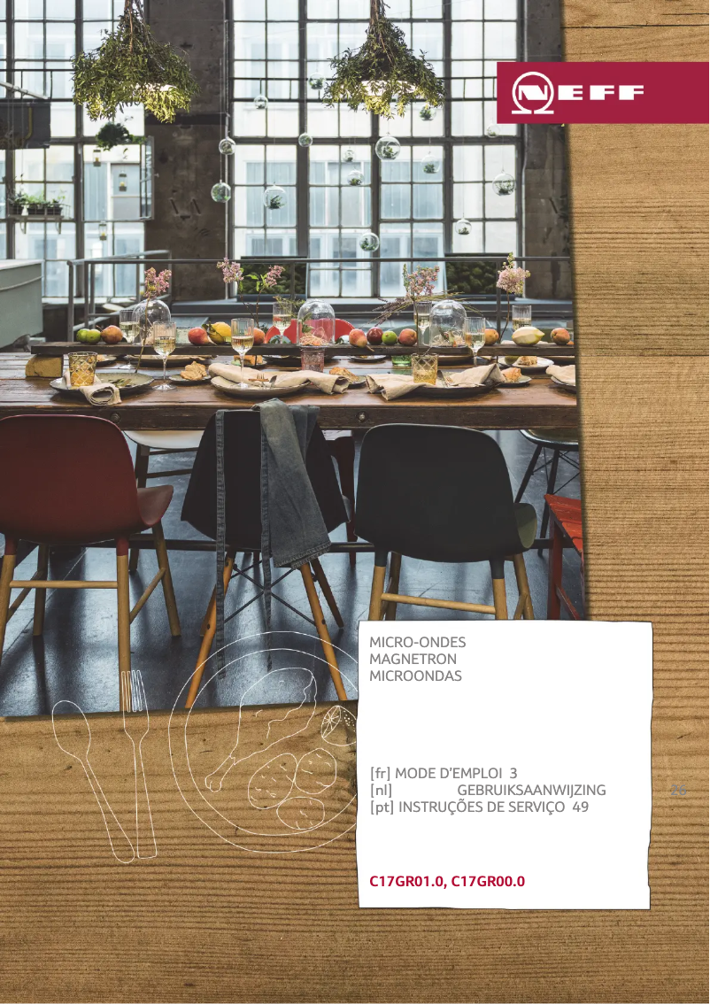Página 1 del manual Manual de usuario Neff C17GR01N0