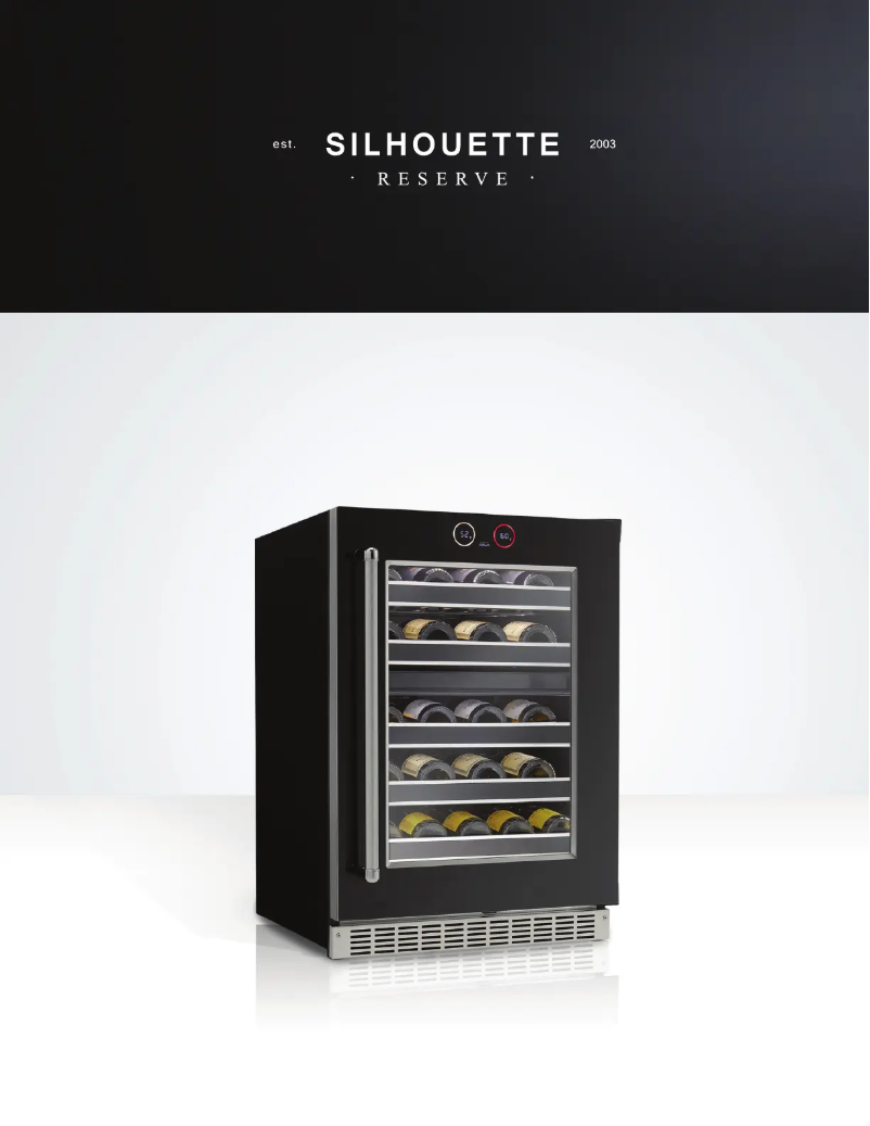 Page 1 de la notice Brochure Danby Silhouette SRVWC050L