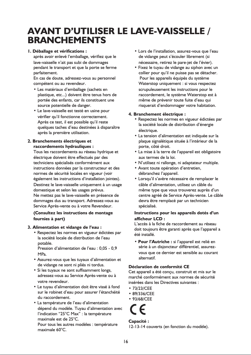 Página 1 del manual Manual de usuario Whirlpool ADG 4800