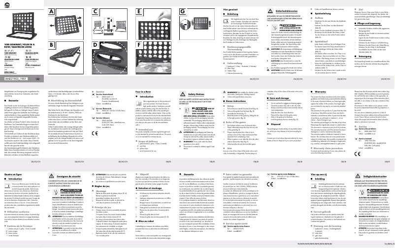 Page 1 de la notice Manuel utilisateur Playtive IAN 321903