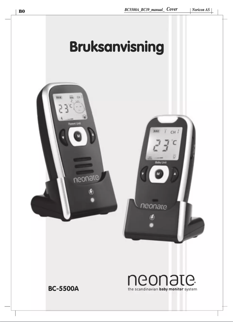 Página 1 del manual Manual de usuario Neonate BC-5500A