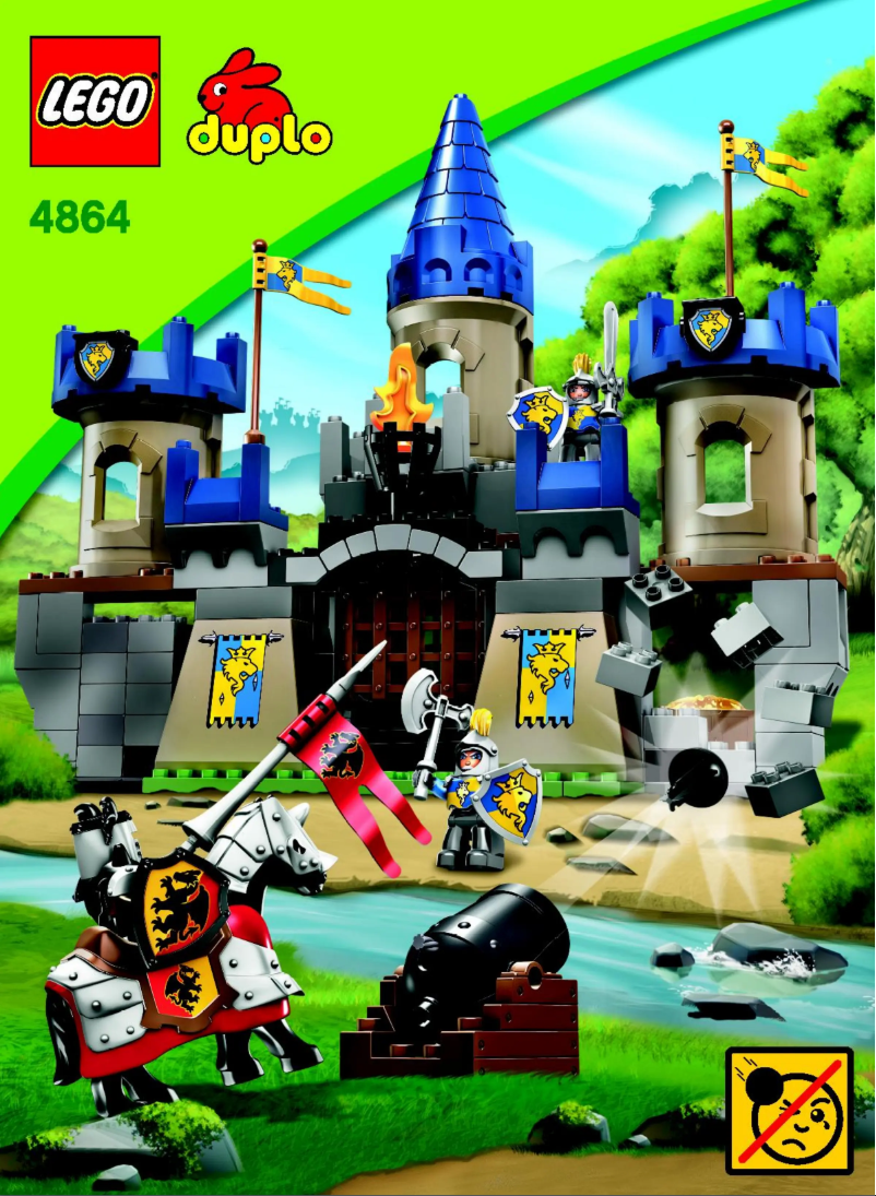 Page 1 de la notice Manuel utilisateur Lego Duplo 4864