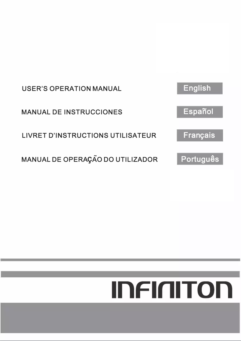 Image de la première page du manuel de l'appareil FGC-BB177