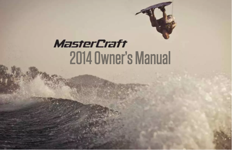 Page 1 of the manual User Manual MasterCraft 14V
