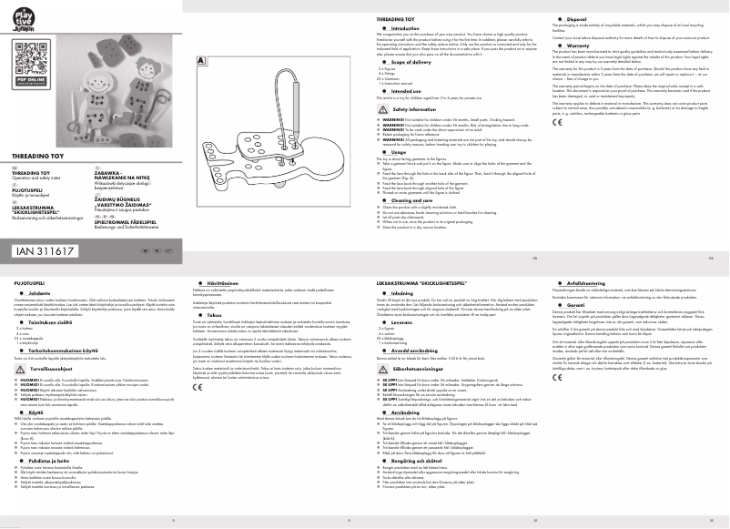 Página 1 del manual Manual de usuario Playtive IAN 311617