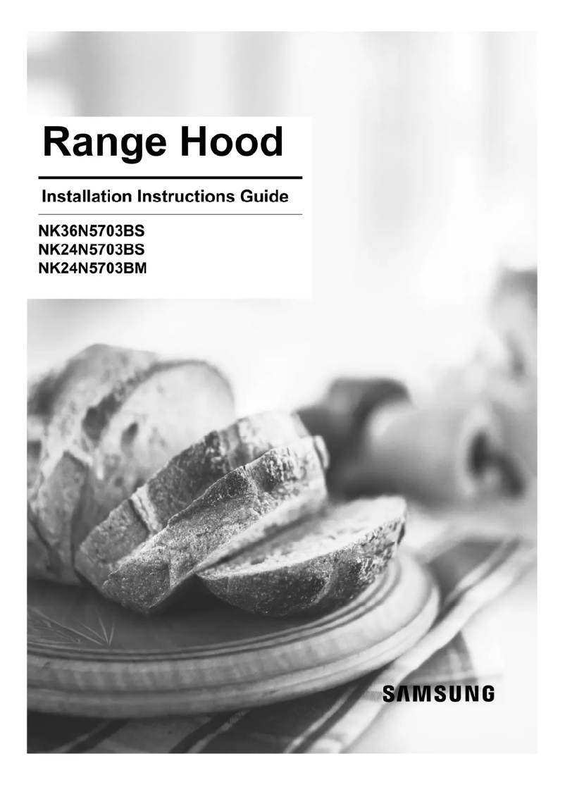 Page 1 de la notice Manuel utilisateur Samsung NK36N5703BS