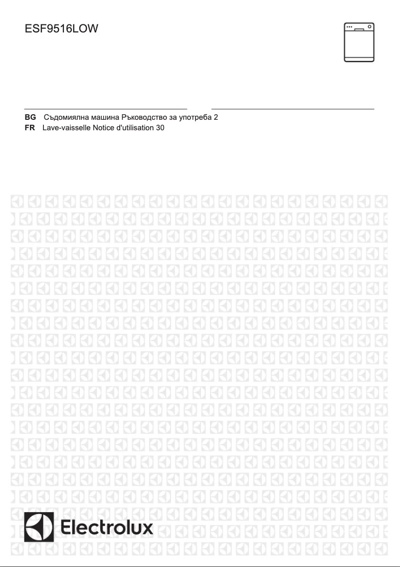 Página 1 del manual Manual de usuario Electrolux ESF9516LOW