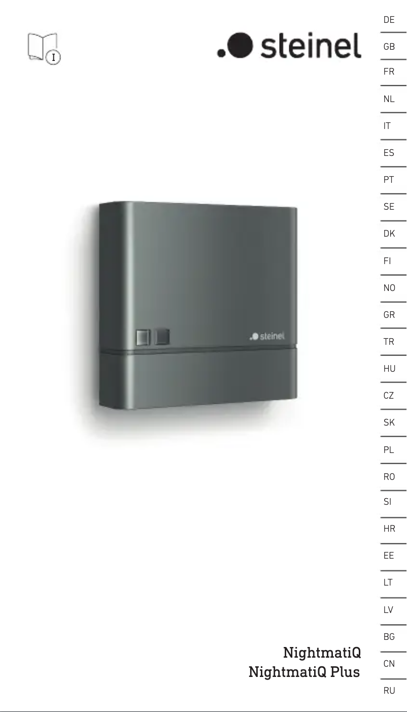 Página 1 del manual Manual de usuario Steinel NightmatIQ