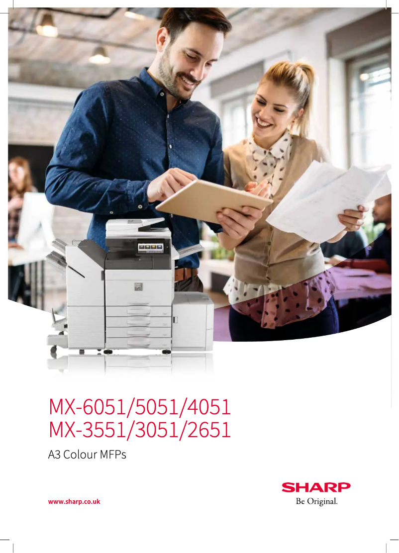 Page 1 de la notice Brochure Sharp MX-4051