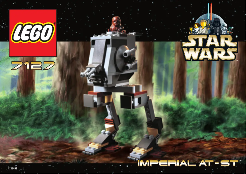 Page 1 de la notice Manuel utilisateur Lego Star Wars 7127