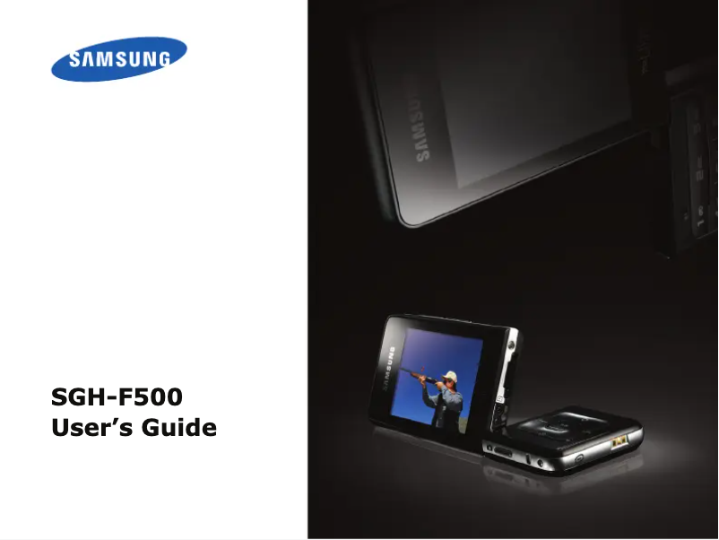 Página 1 del manual Manual de usuario Samsung CycloneForce F500