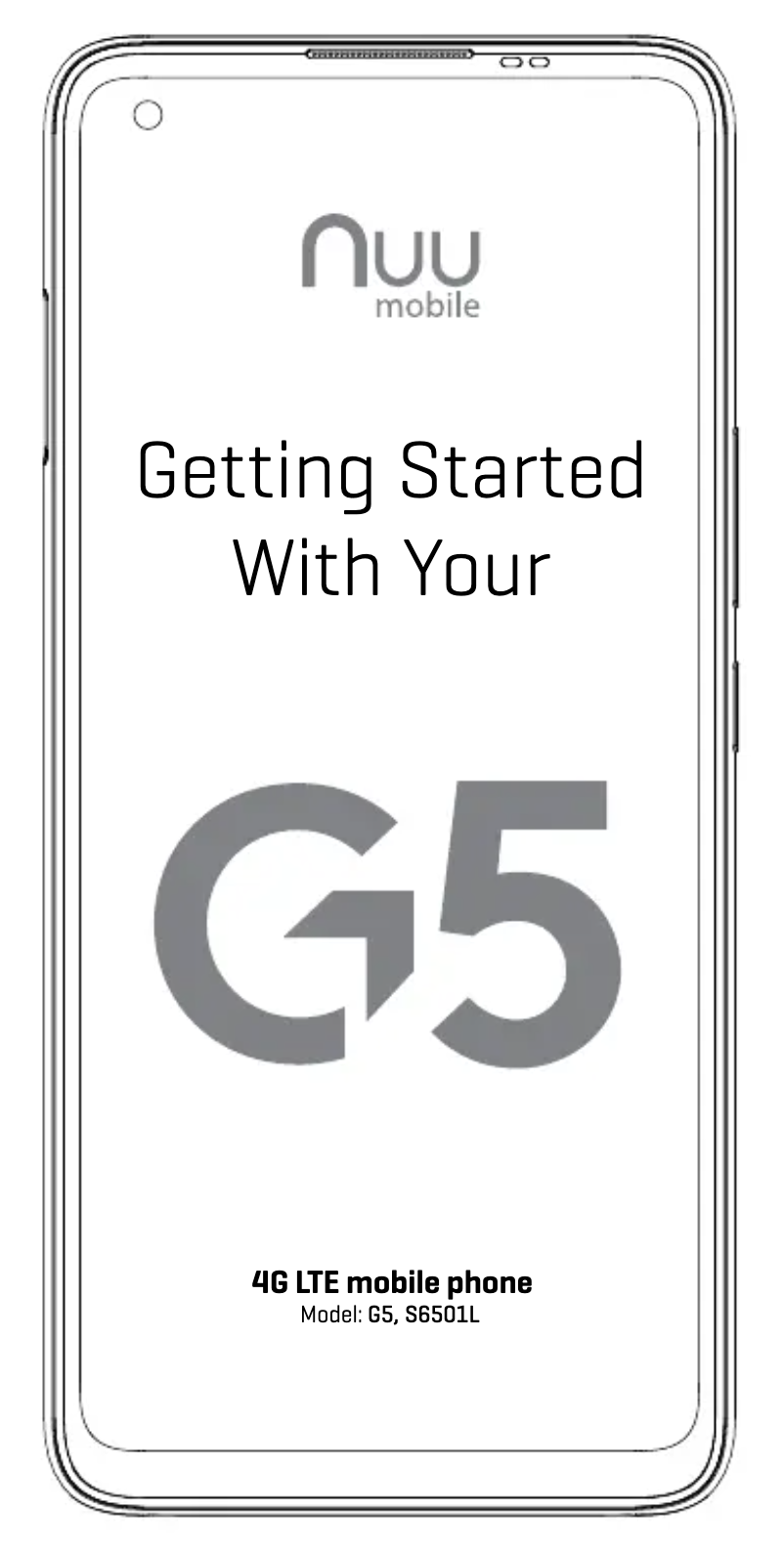 Page 1 of the manual User Manual NUU Mobile G5