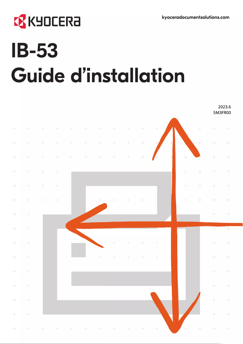 Page 1 de la notice Manuel utilisateur Kyocera ECOSYS MA3500cix