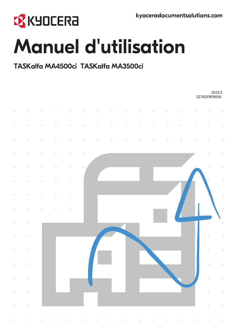 Page 1 de la notice Manuel utilisateur Kyocera TASKalfa MA4500ci