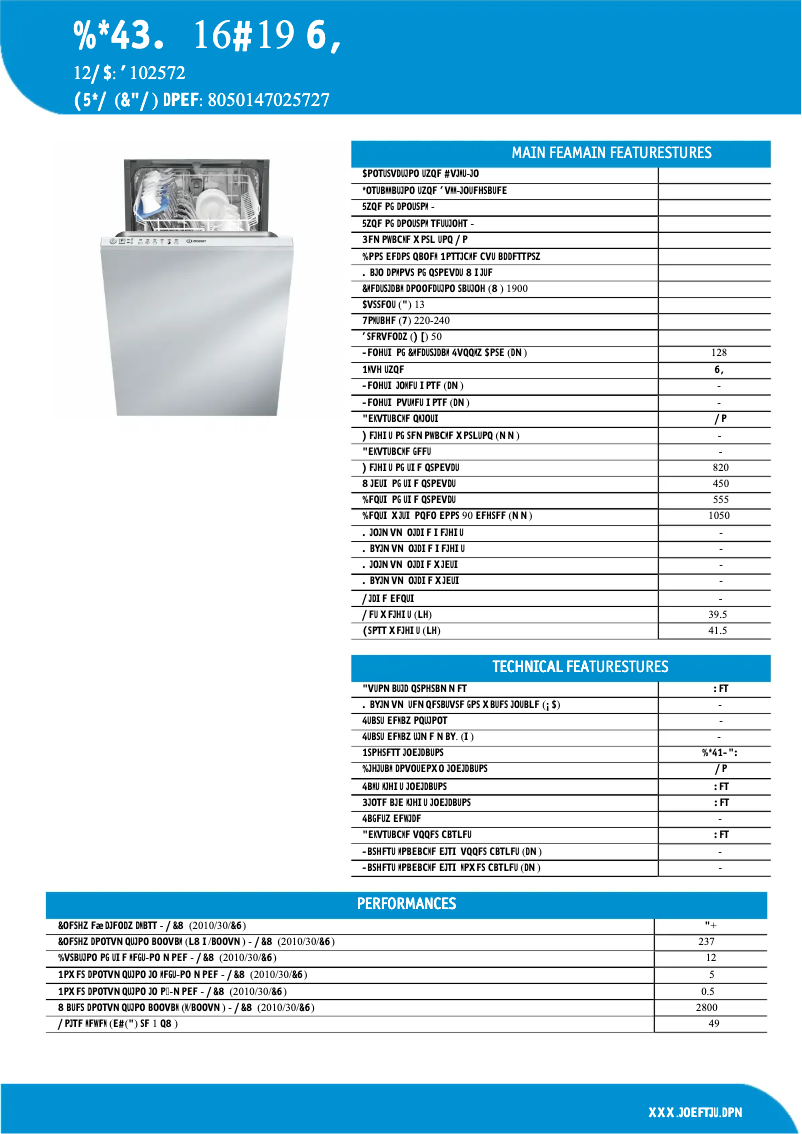 Página 1 del manual Manual de usuario Indesit DISRM 16B19 UK