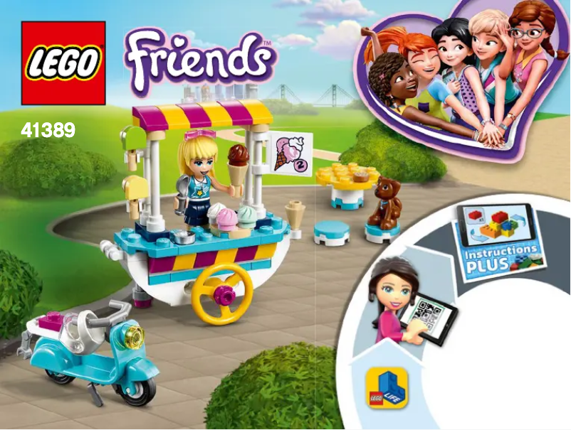 Page 1 de la notice Manuel utilisateur Lego Friends 41389
