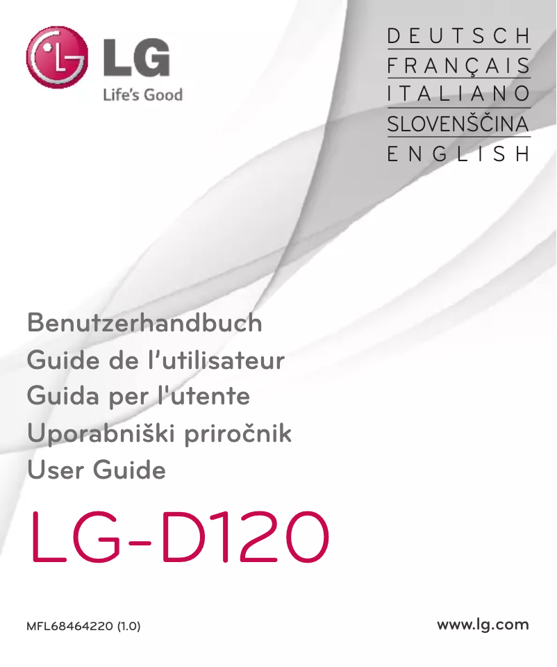 Page 1 of the manual User Manual LG L30