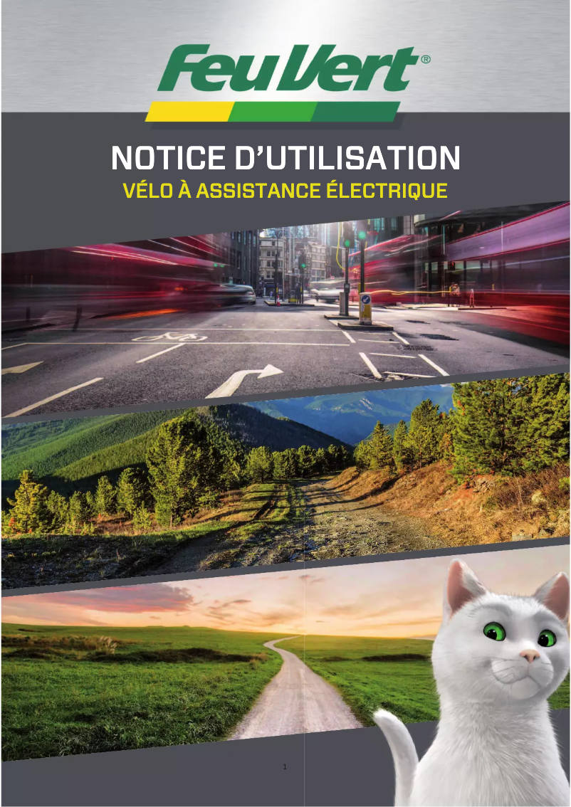 Page 1 de la notice Manuel utilisateur Feu Vert Lyne