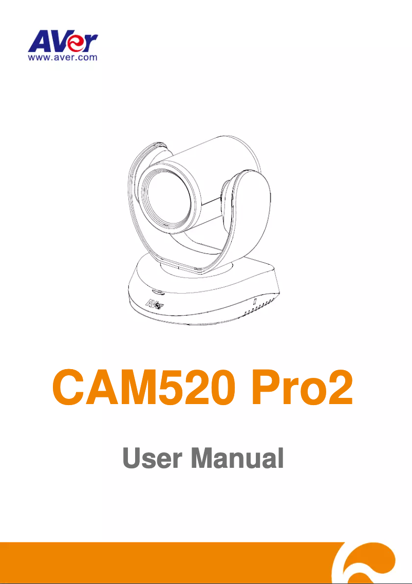 Page 1 de la notice Manuel utilisateur AVerMedia CAM520 Pro2