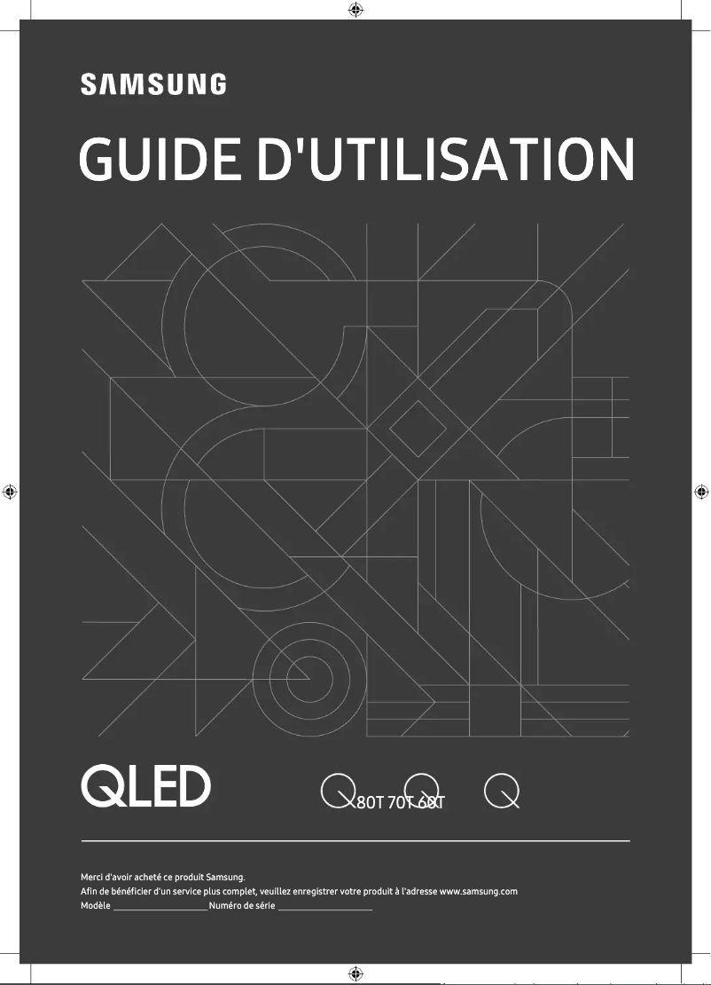 Página 1 del manual Manual de usuario Samsung QA75Q80TAK