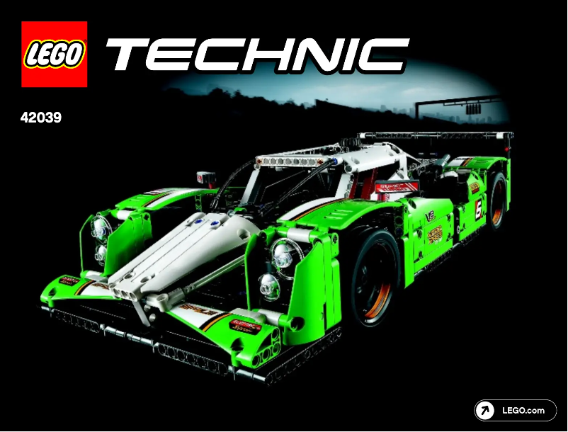 Page 1 de la notice Manuel utilisateur Lego Technic 42039