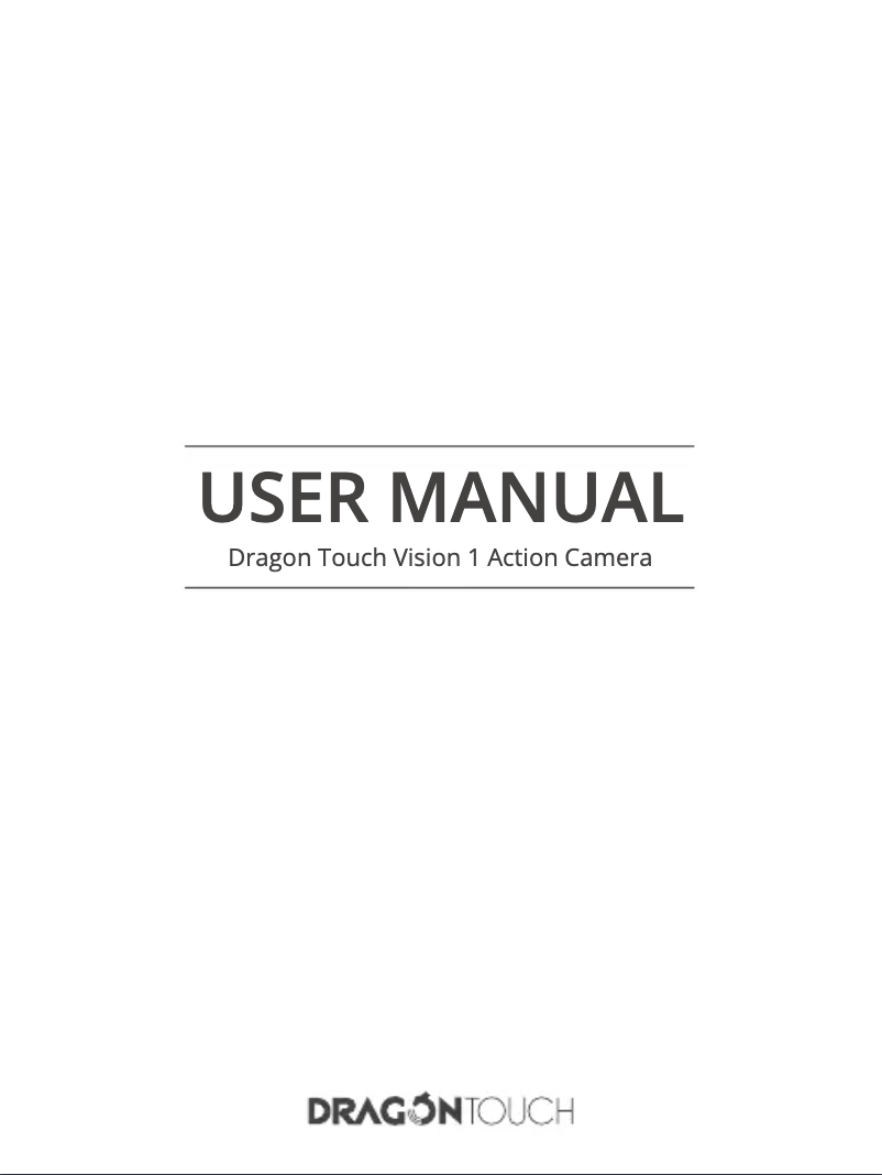 Page 1 de la notice Manuel utilisateur Dragon Touch Vision 1