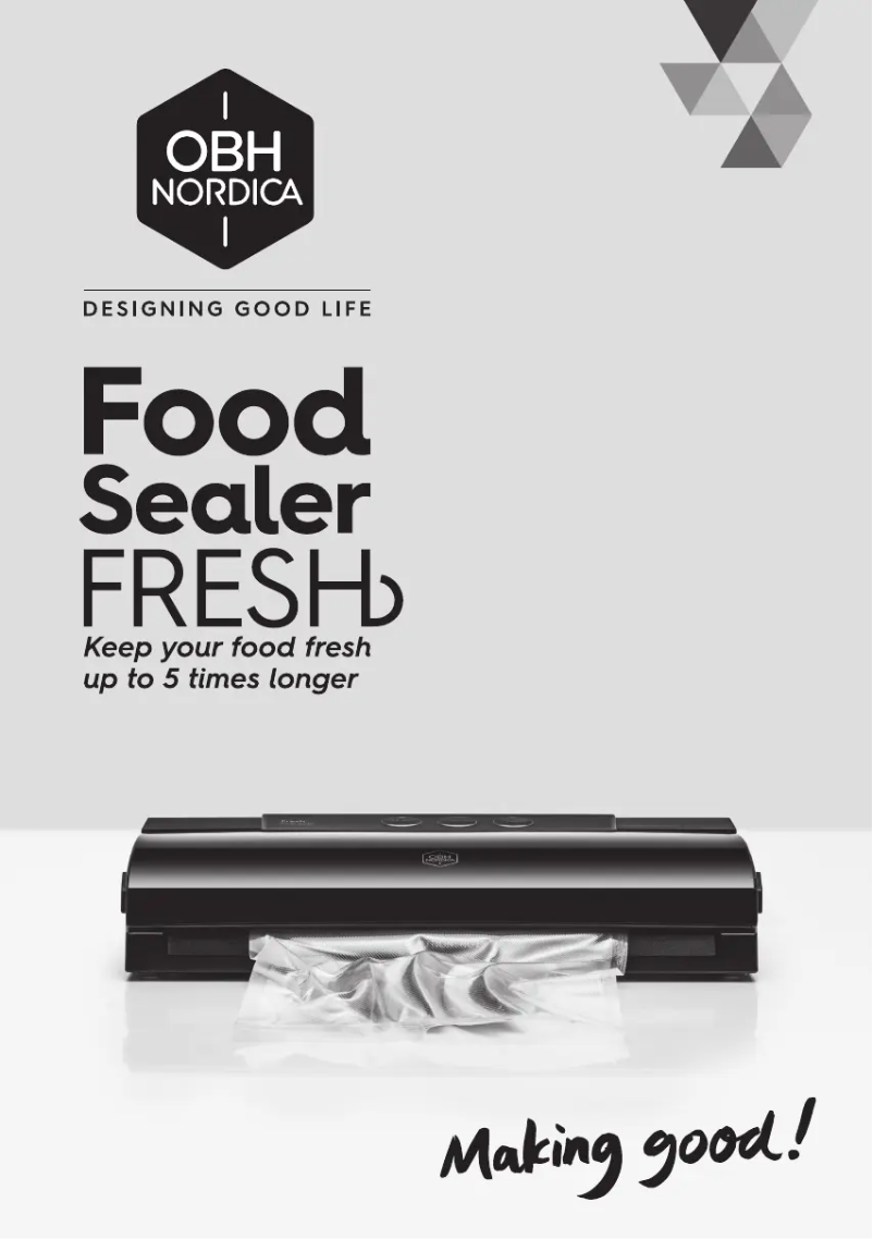 Page 1 de la notice Manuel utilisateur OBH Nordica Fresh 7944