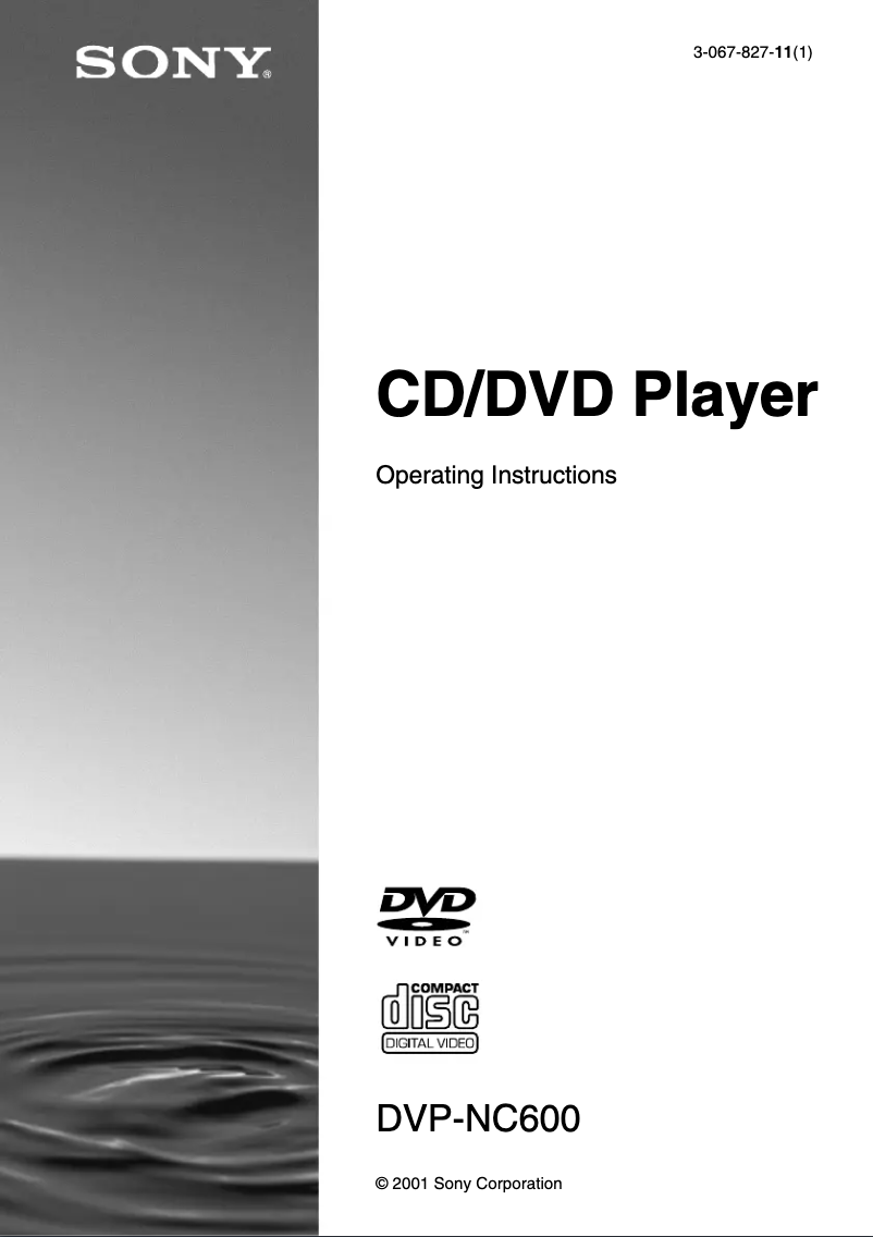 Page 1 de la notice Manuel utilisateur Sony DAV-L8100