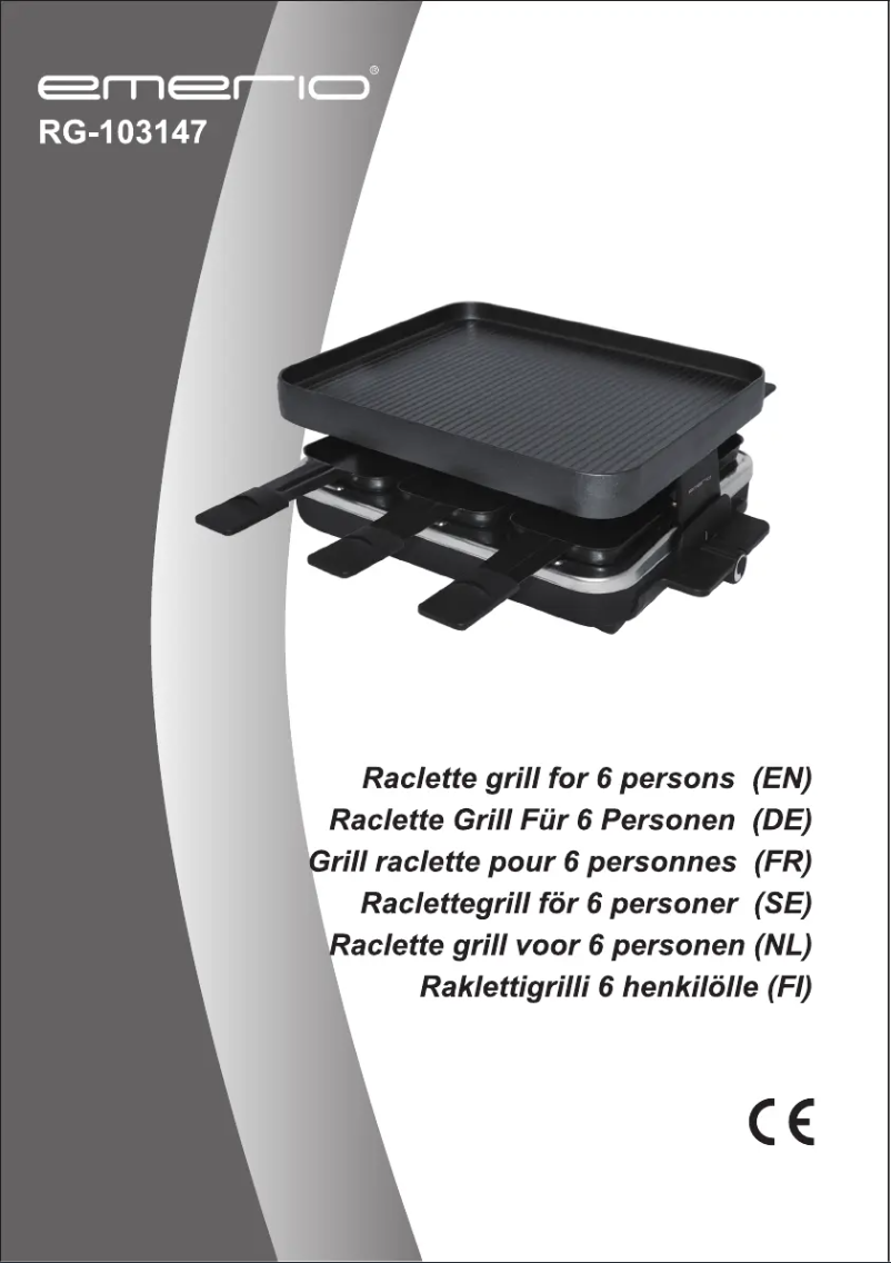 Página 1 del manual Manual de usuario Emerio RG-103147