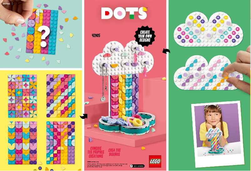 Page 1 de la notice Manuel utilisateur Lego Dots 66642