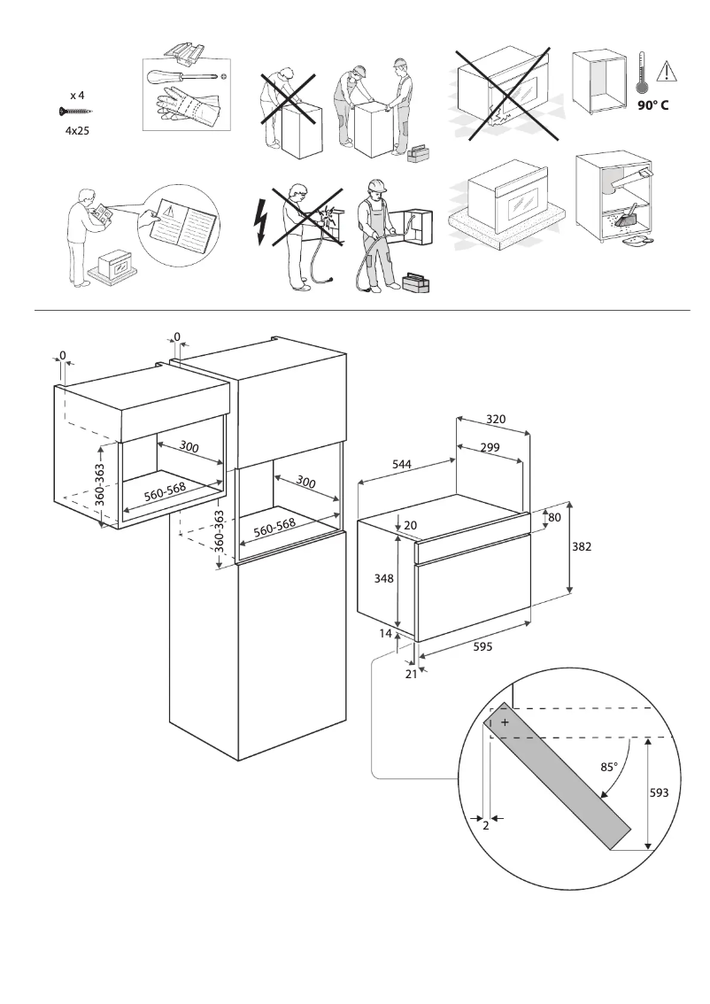 Página 1 del manual Instrucciones de seguridad Whirlpool WMN461BX