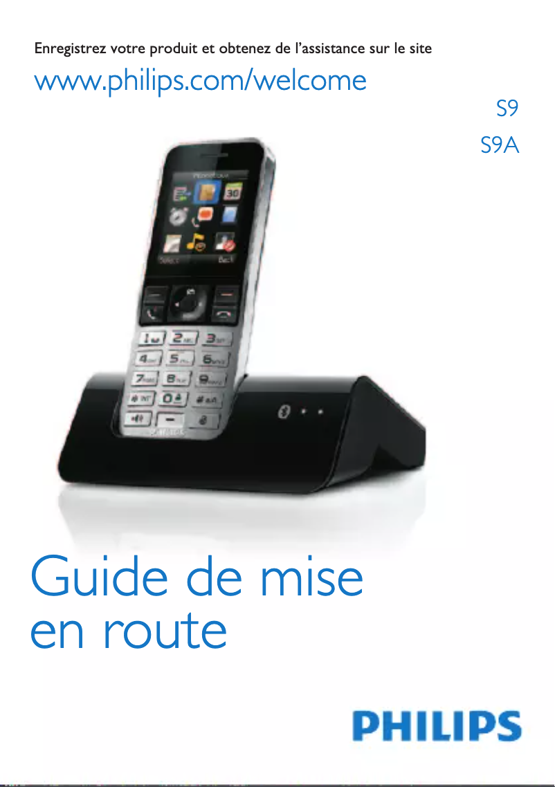 Página 1 del manual Guía de inicio rápido Philips MobileLink S9A