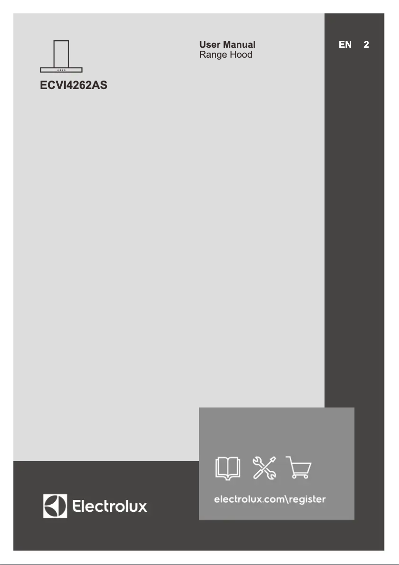 Página 1 del manual Manual de usuario Electrolux ECVI4262AS