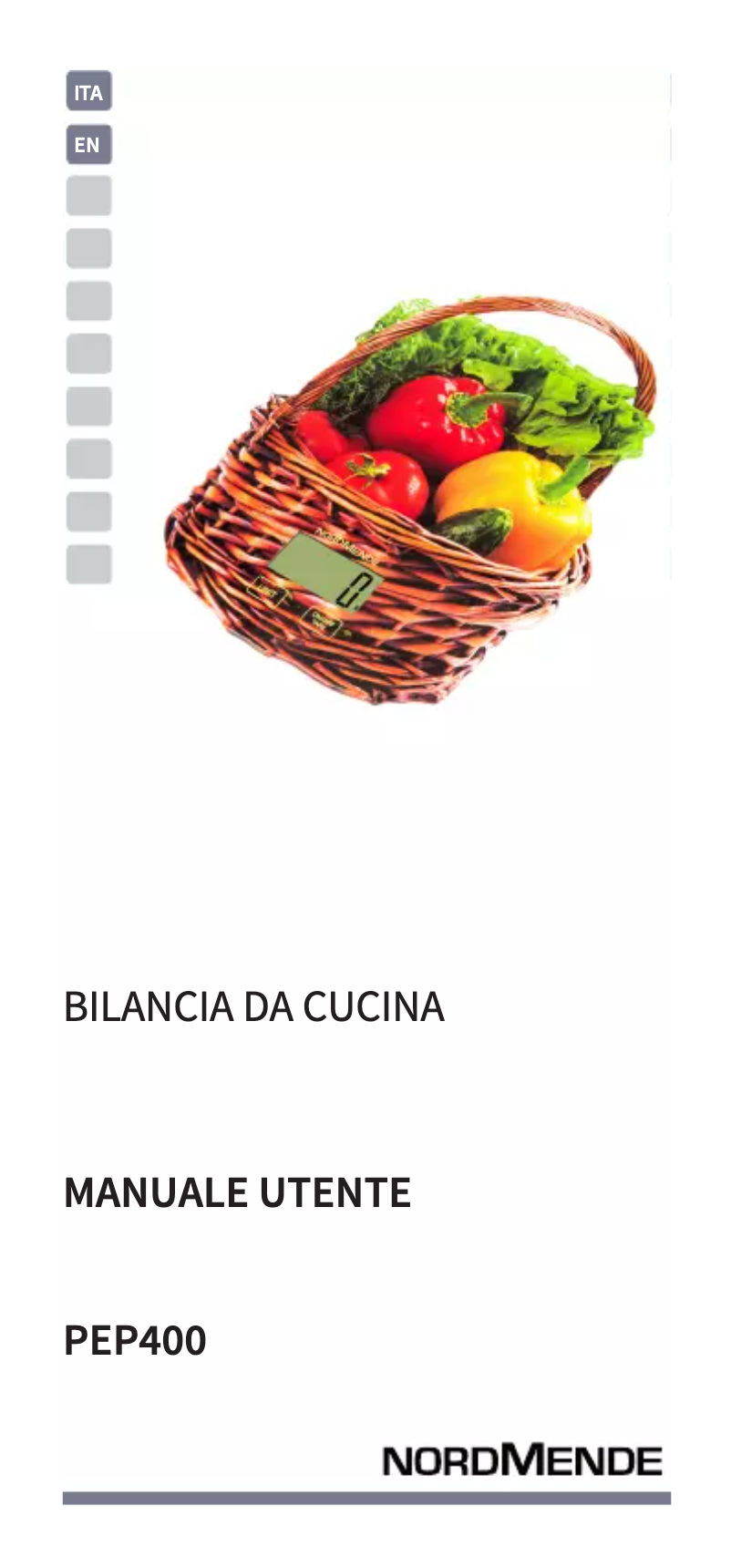 Page 1 de la notice Manuel utilisateur Nordmende PEP400