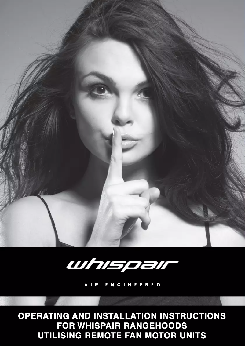 Page 1 de la notice Manuel utilisateur Whispair Monte Carlo X3MD12S