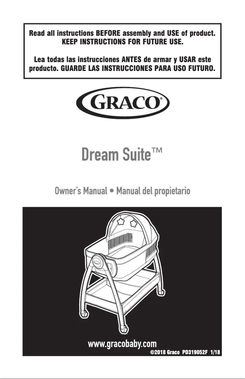 Page 1 de la notice Manuel utilisateur Graco Dream Suite