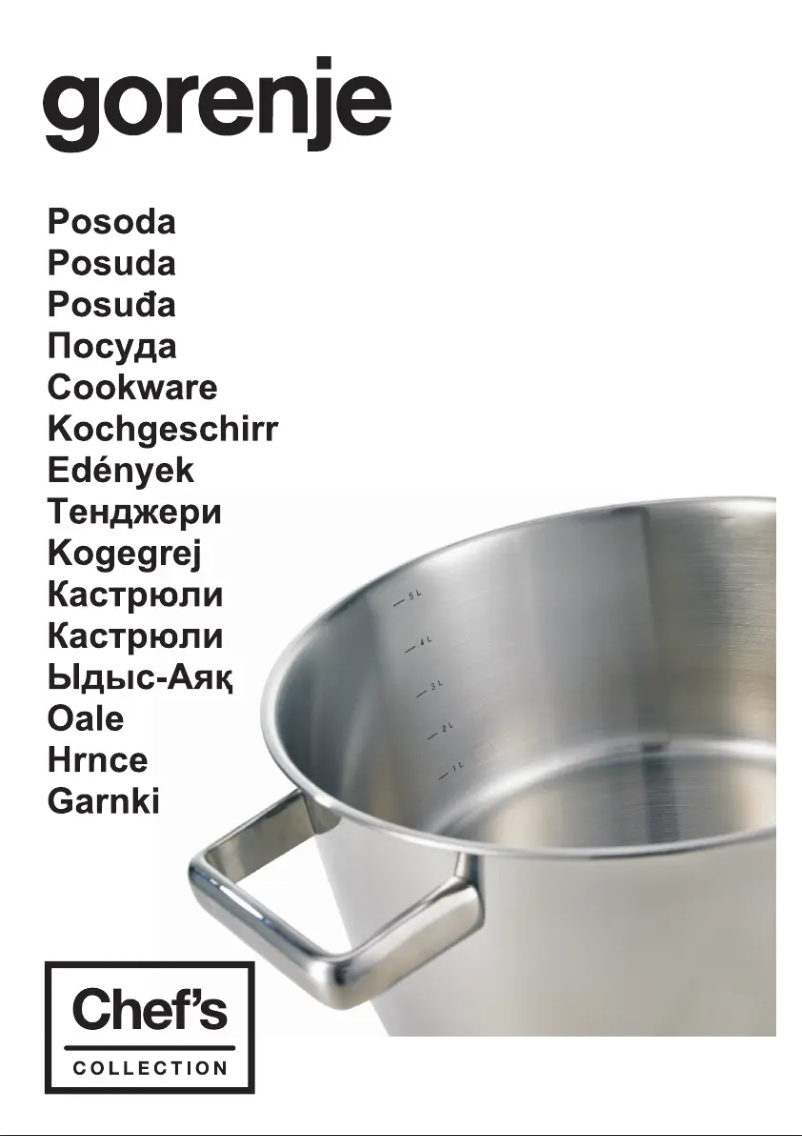 Page 1 de la notice Manuel utilisateur Gorenje CWWA01HC