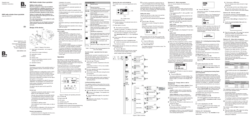 Page 1 de la notice Manuel utilisateur Hager 85745129