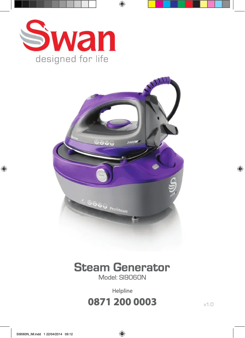 Página 1 del manual Manual de usuario Swan SI9060N