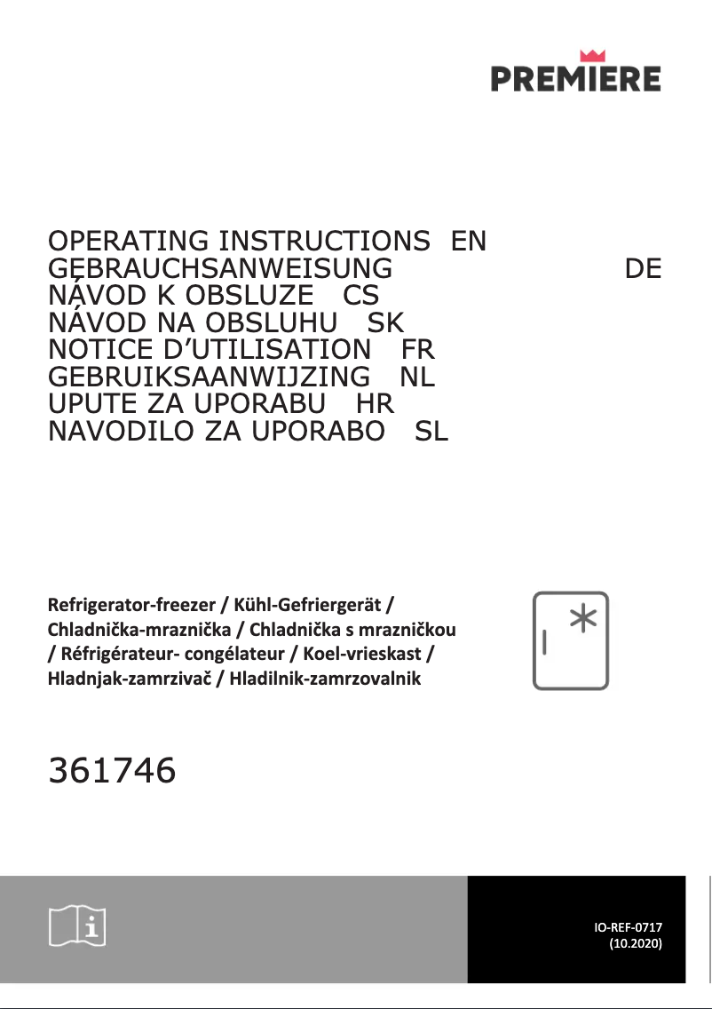 Page 1 de la notice Manuel utilisateur Amica 361746