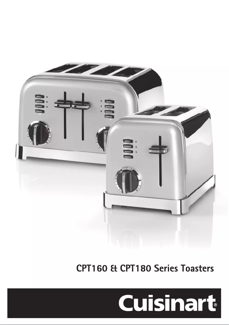 Página 1 del manual Manual de usuario Cuisinart CPT180PU