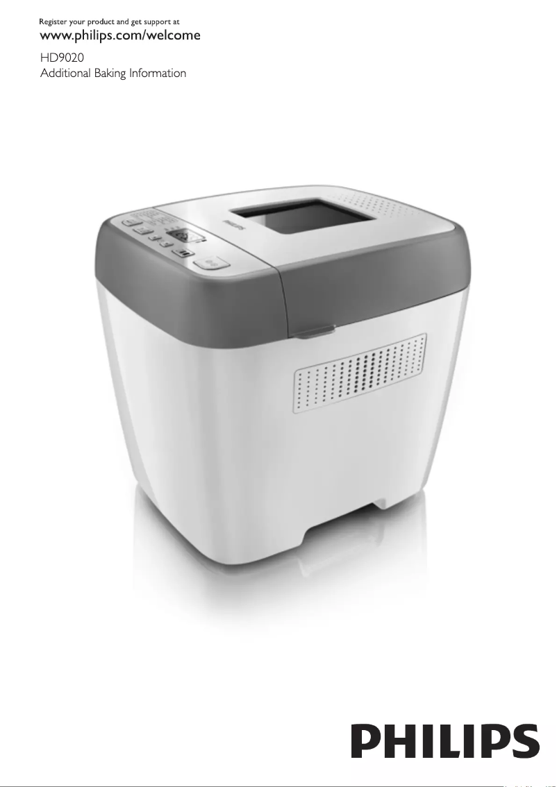 Page 1 of the manual Brochure Philips Viva Collection HD9020