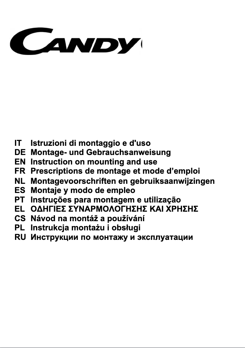 Image de la première page du manuel de l'appareil CFT 610/4W