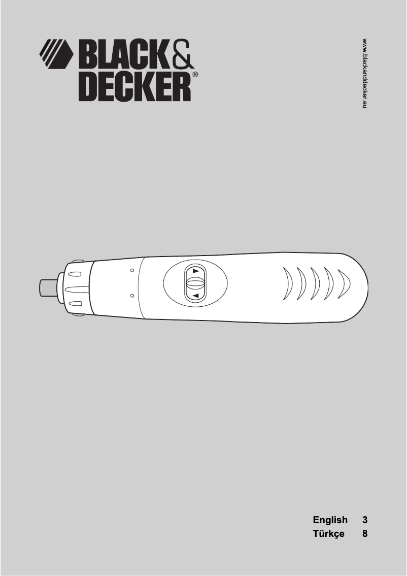 Page 1 de la notice Manuel utilisateur Black & Decker KC9024