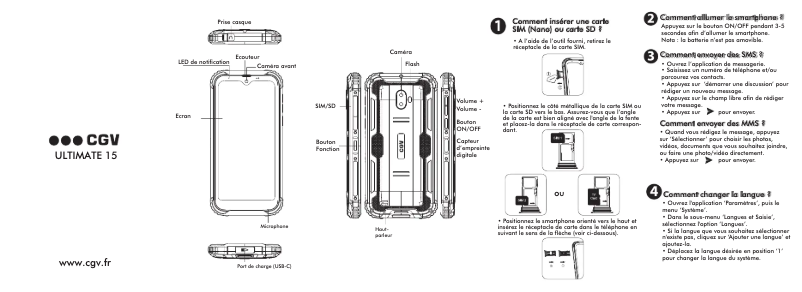Page 1 of the manual User Manual CGV Ultimate 15