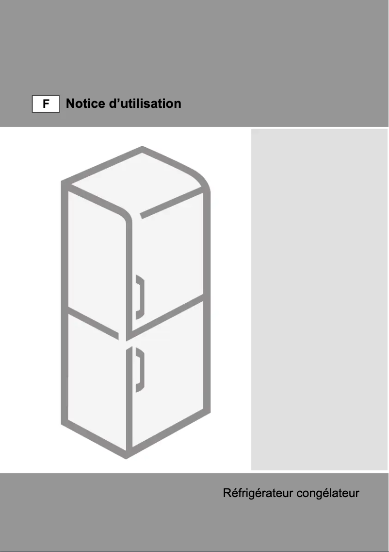 Page 1 de la notice Manuel utilisateur Gorenje SIH 2200GC