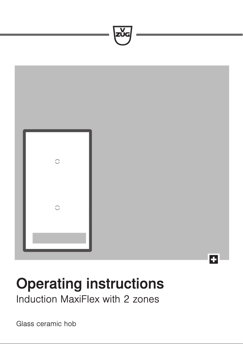 Page 1 de la notice Manuel utilisateur V-Zug GK26TIMS