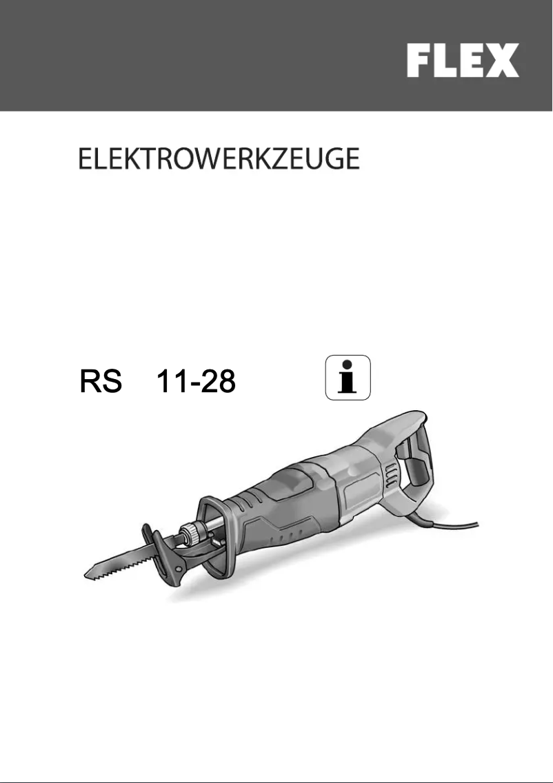 Page 1 de la notice Manuel utilisateur Flex RS 11-28