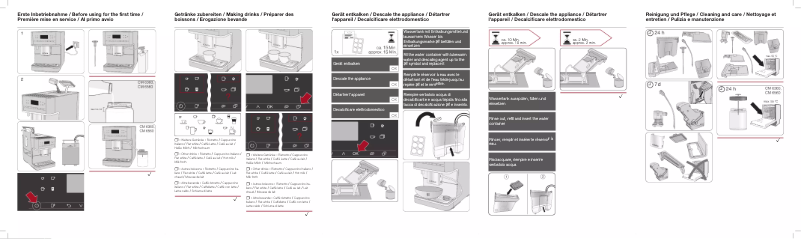 Página 1 del manual Manual de usuario Miele MilkPerfection CM 6560